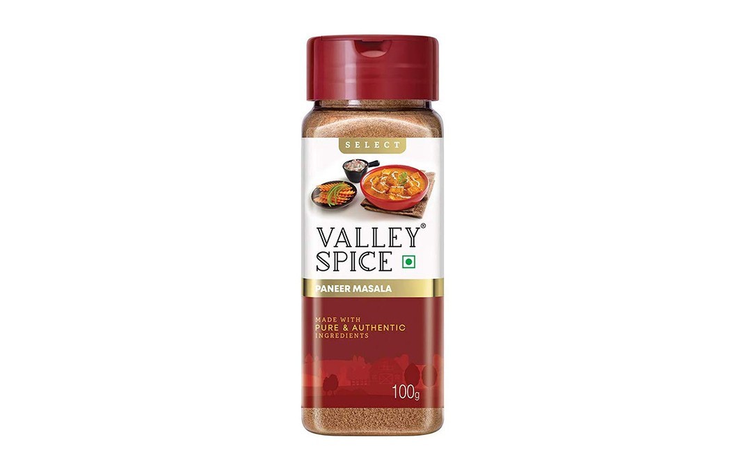 Valley Spice Select Paneer Masala    Plastic Bottle  100 grams